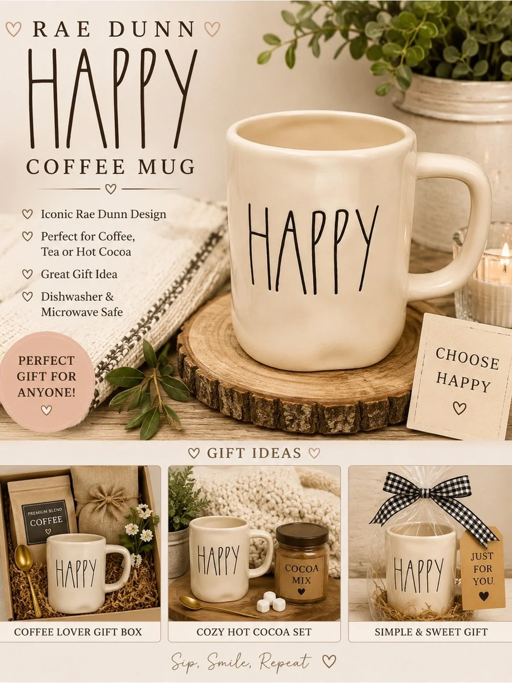 RAE DUNN coffee mug